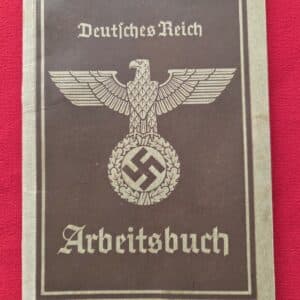Original Third Reich Arbeitsbuch (Workbook) (31884)