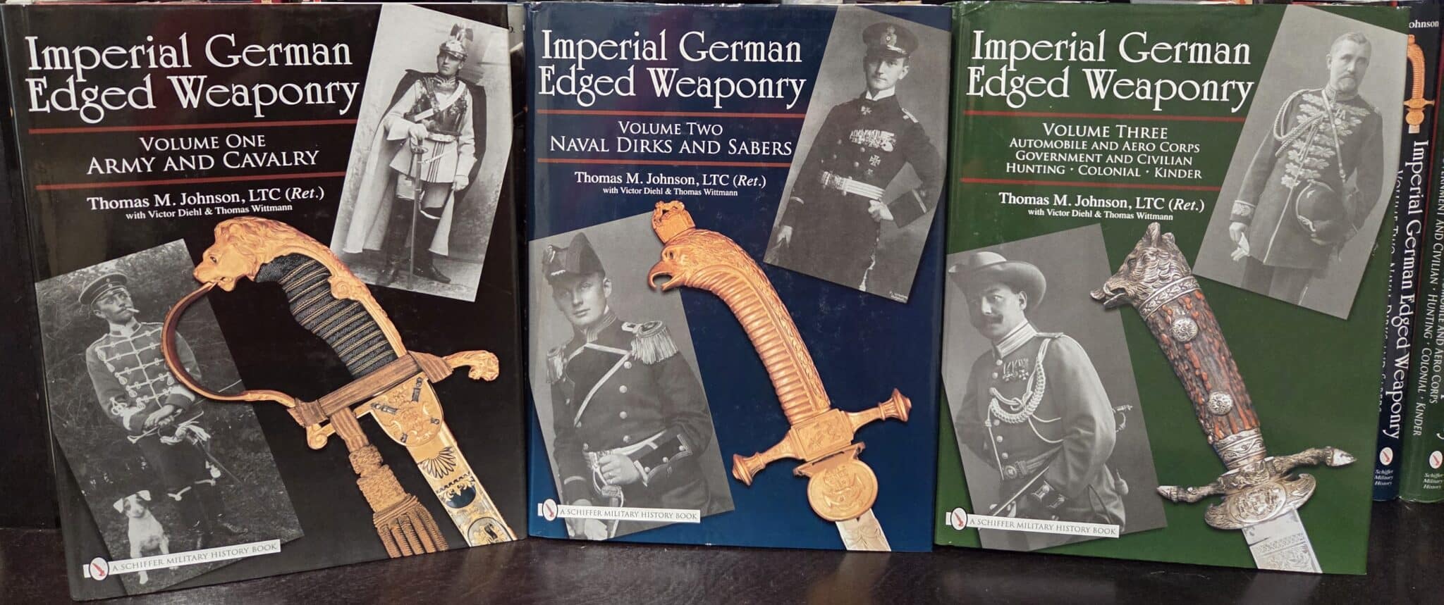 "Imperial German Edged Weaponry" 3-Volume Set (31990)