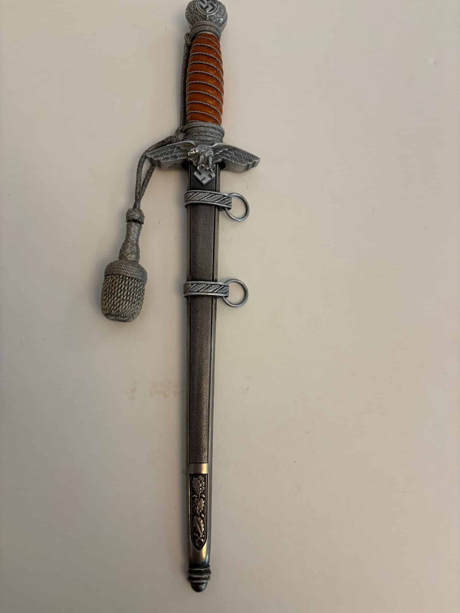 Personalized Army Dagger by Horster with Portepee (028)