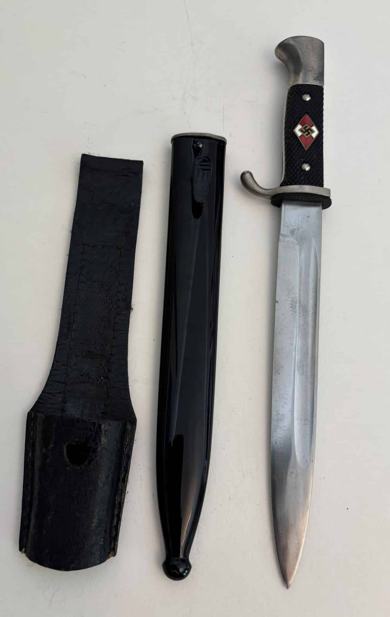 Rare Hitler Youth Bayonet by Robert Klaas with Frog (032) - Image 2