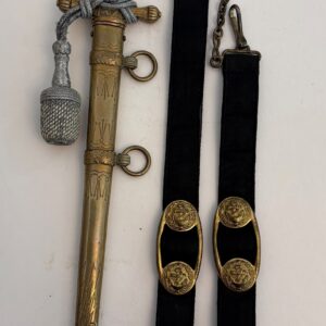 1st Model Navy Dagger by Carl Eickhorn with Portepee & Hangers (034)