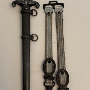Personalized Army Dagger by Carl Eickhorn with Hangers