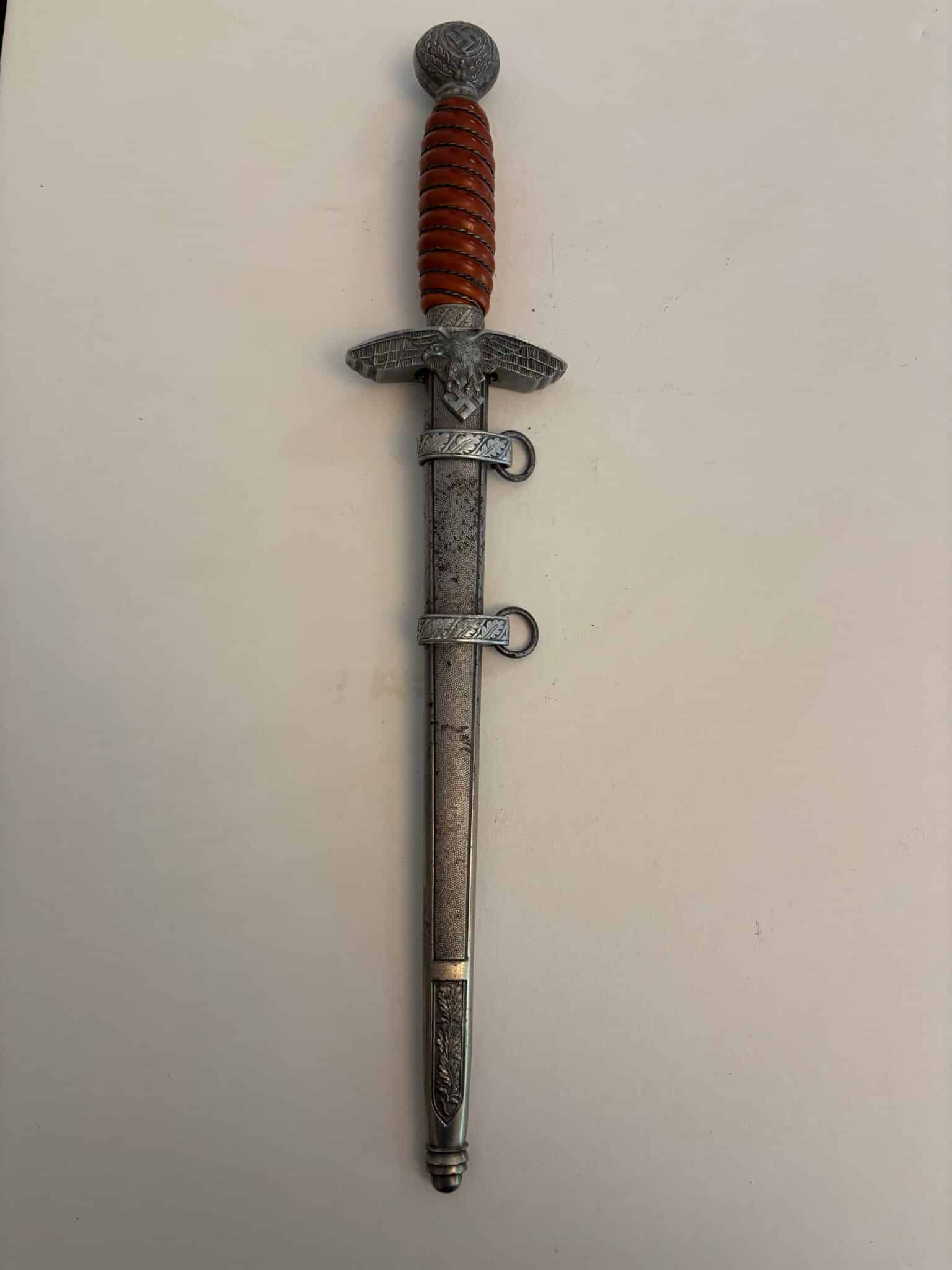 Rare Maker 2nd Model Luftwaffe Dagger by Rudolf Buchel (046)