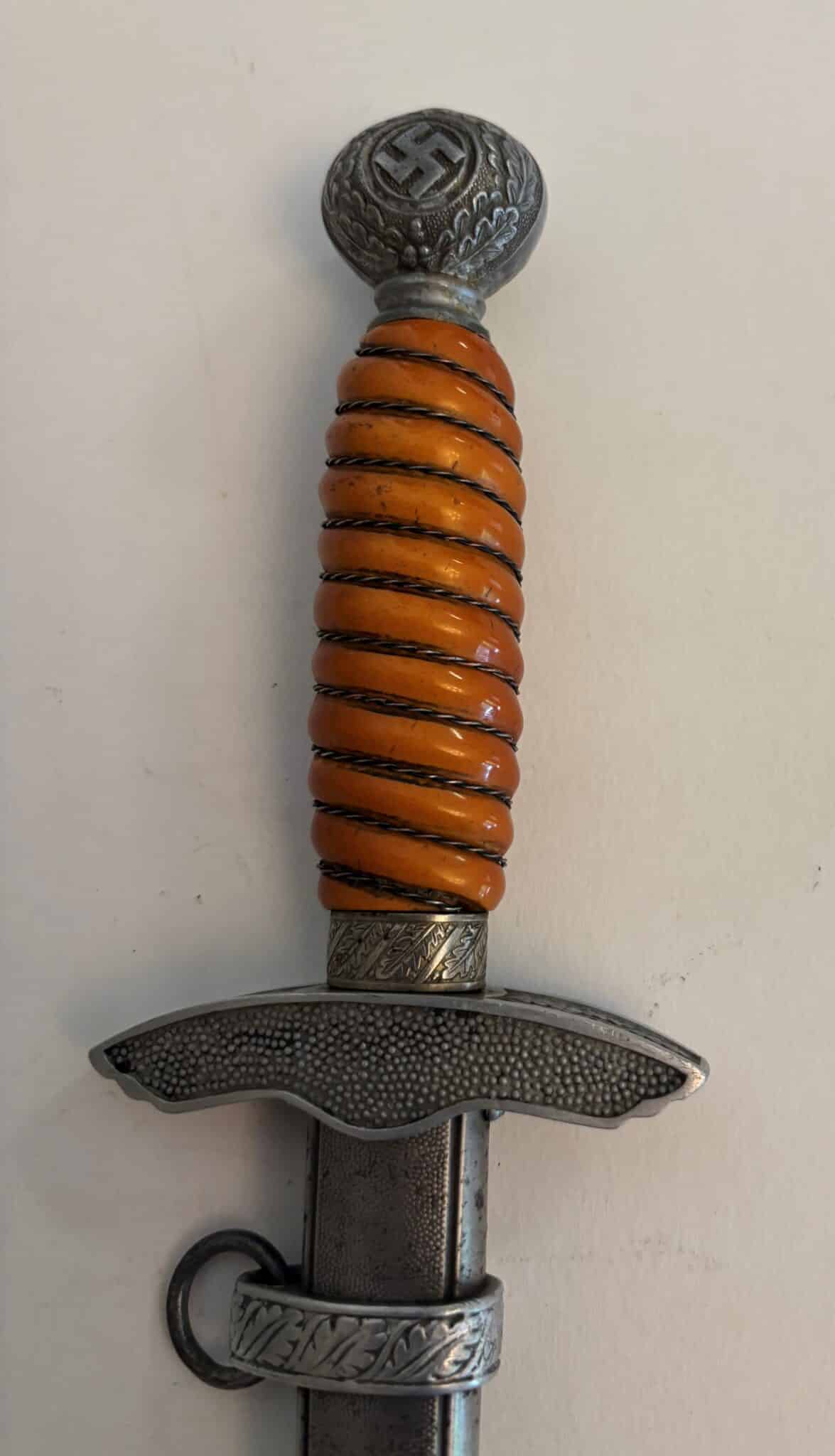 Rare Maker 2nd Model Luftwaffe Dagger by Rudolf Buchel (046) - Image 3