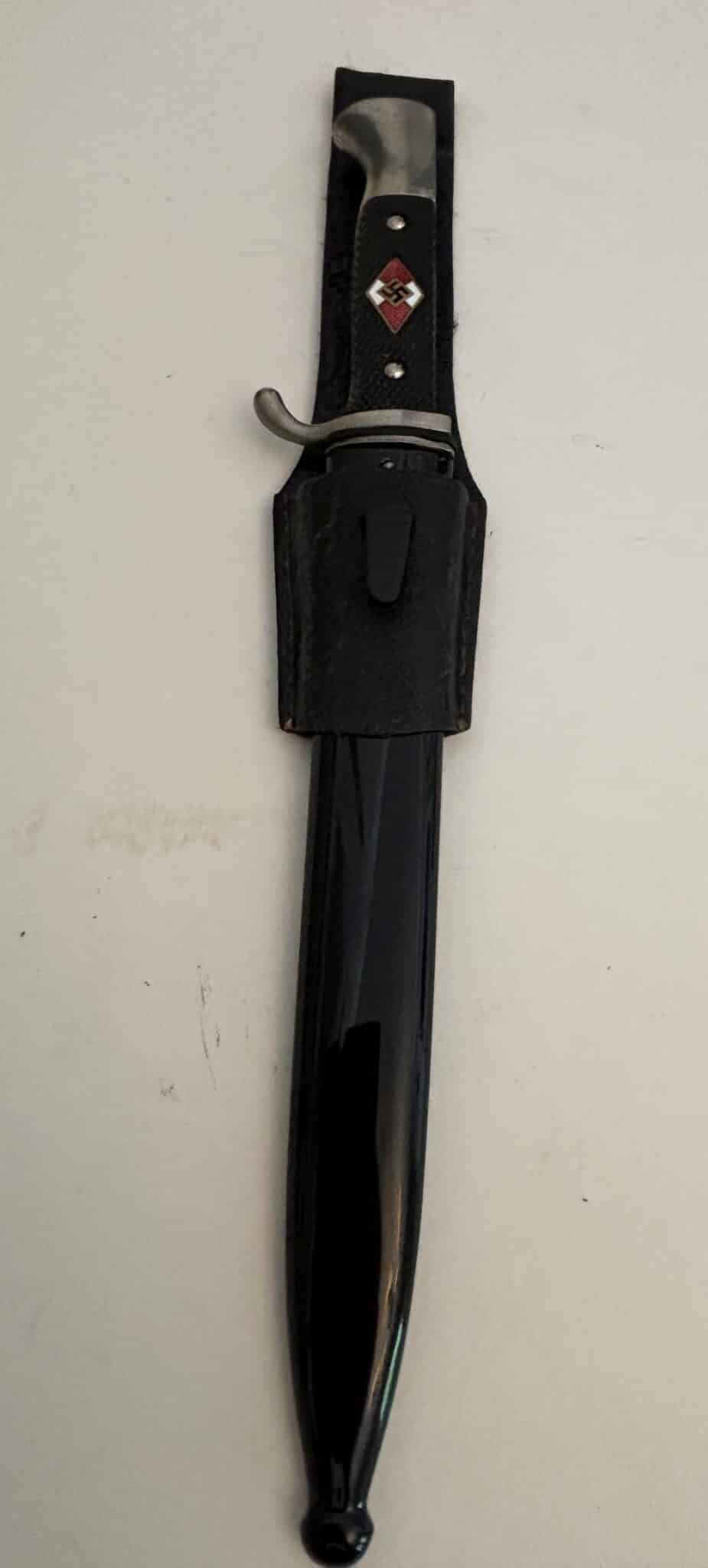 Rare Hitler Youth Bayonet by Robert Klaas with Frog (032)