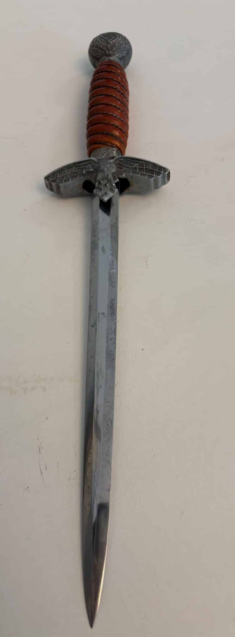 Rare Maker 2nd Model Luftwaffe Dagger by Rudolf Buchel (046) - Image 5