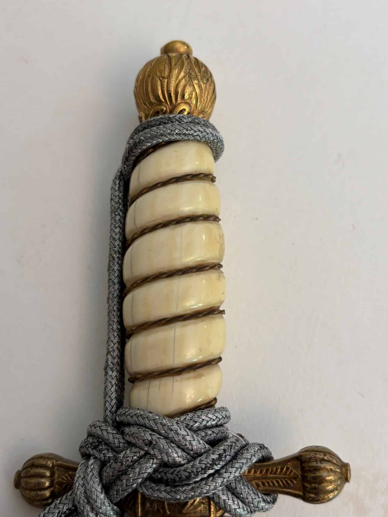 1st Model Navy Dagger by Carl Eickhorn with Portepee & Hangers (034) - Image 7