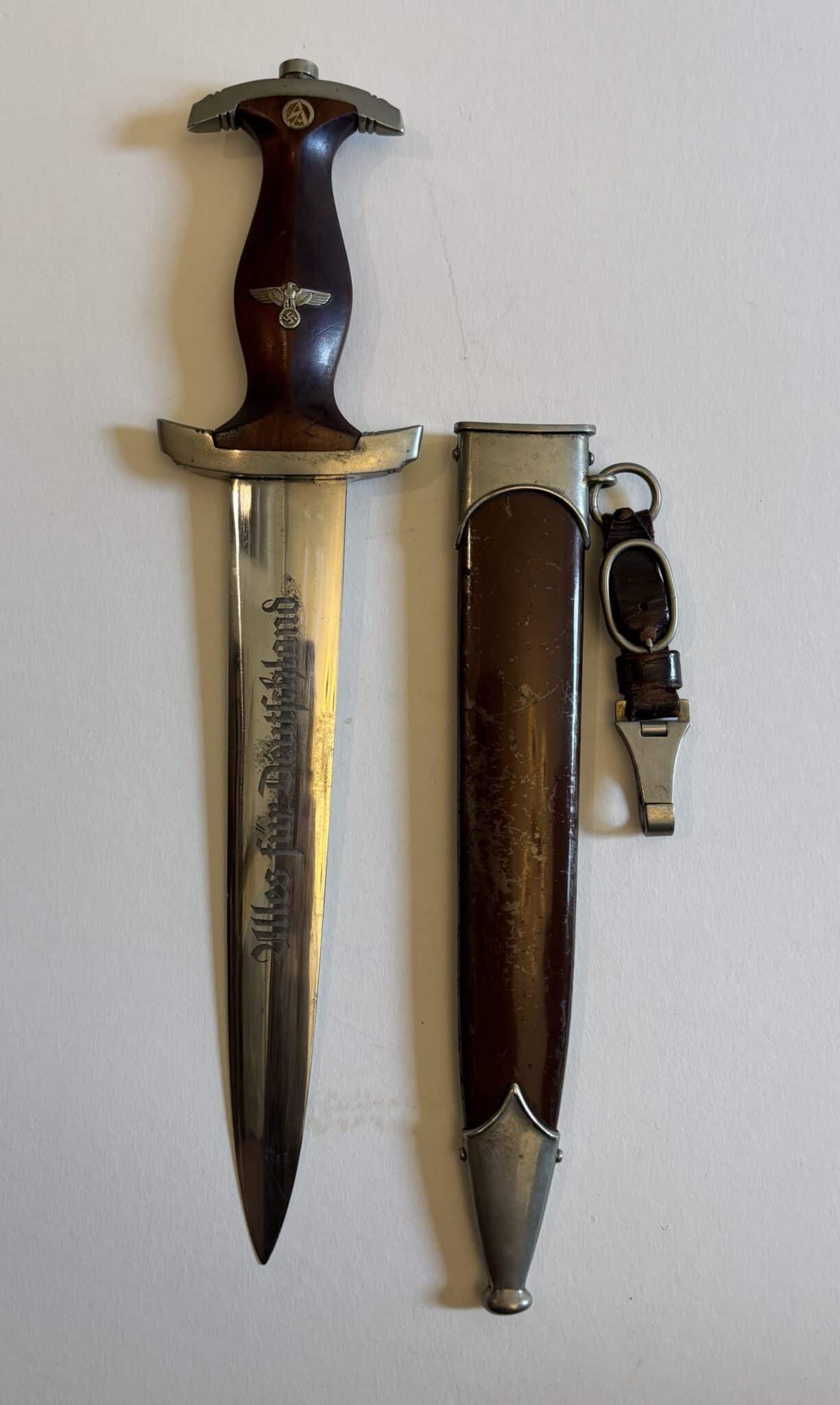 Early SA Dagger by E. Pack & Sohn with Hanger (012) - Image 4