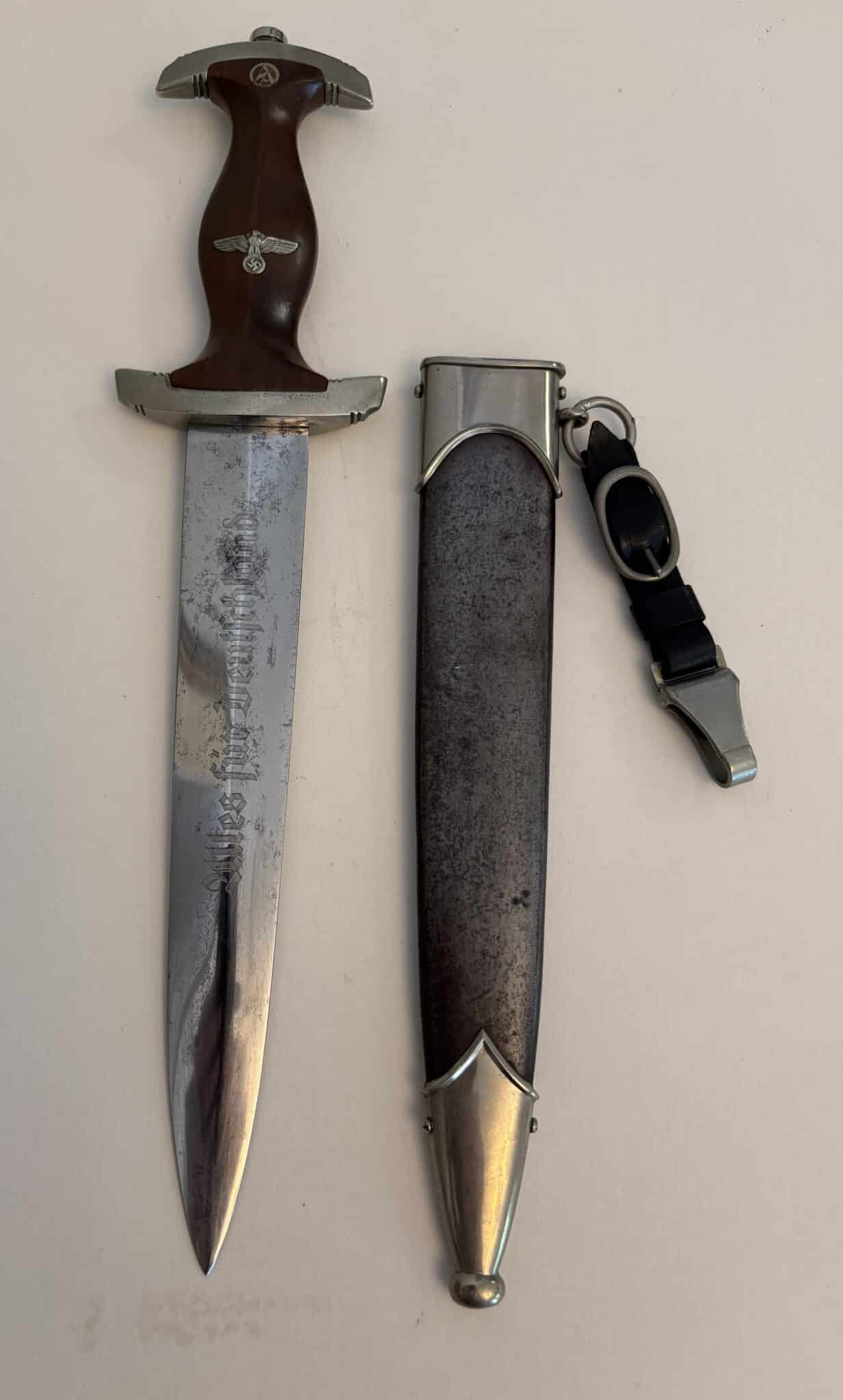 Early SA Dagger by J. A. Henkels with Hanger (020) - Image 4