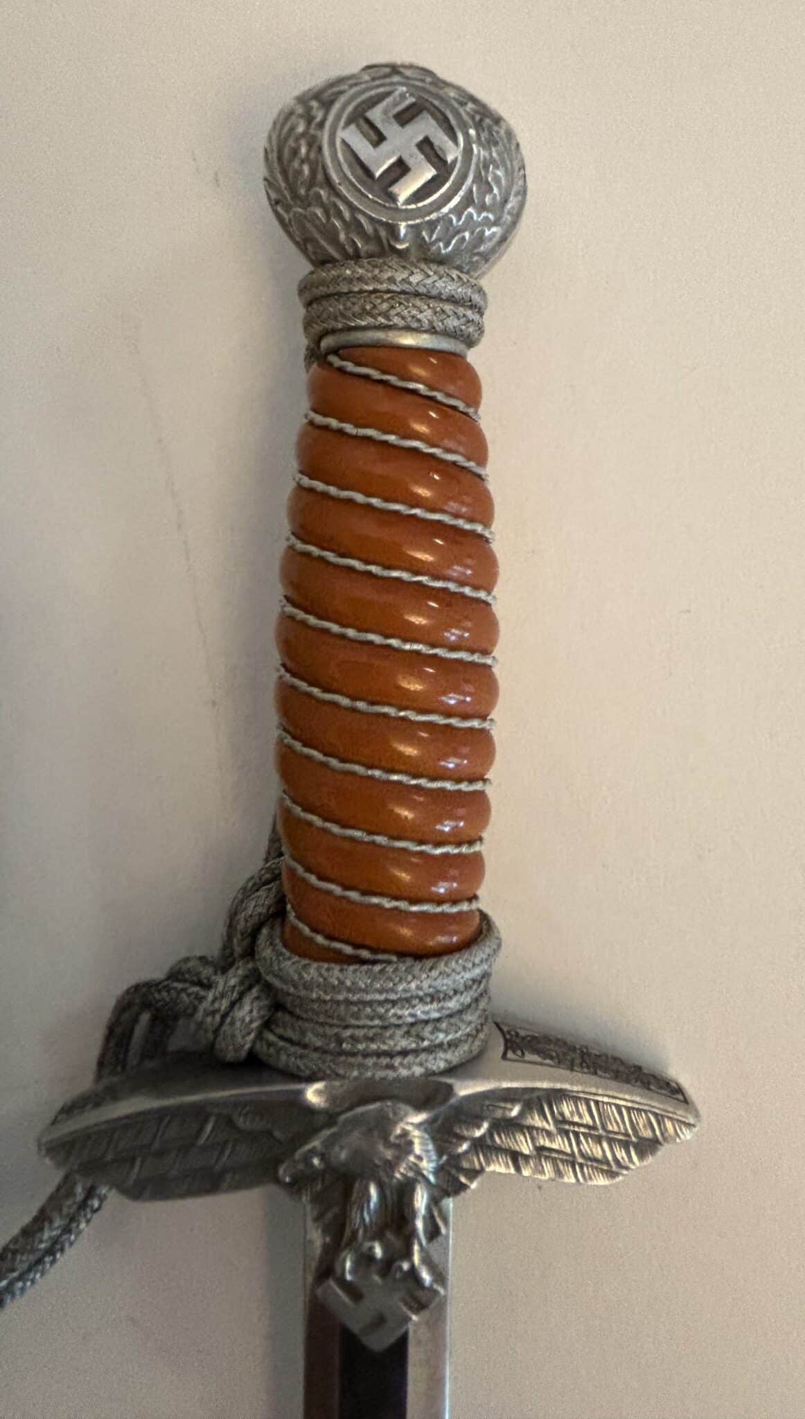 Personalized 2nd Model Luftwaffe Dagger with Portepee (027) - Image 7