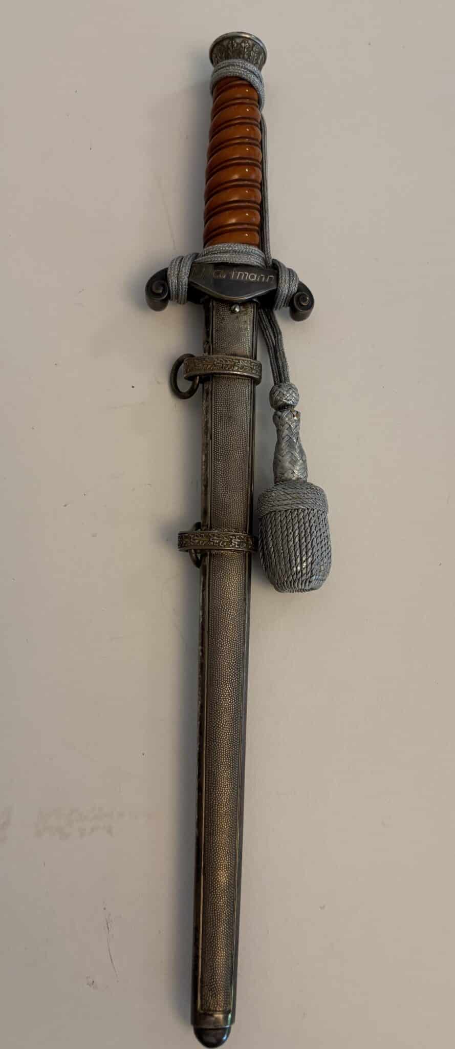 Personalized Army Dagger by Horster with Portepee (028) - Image 2