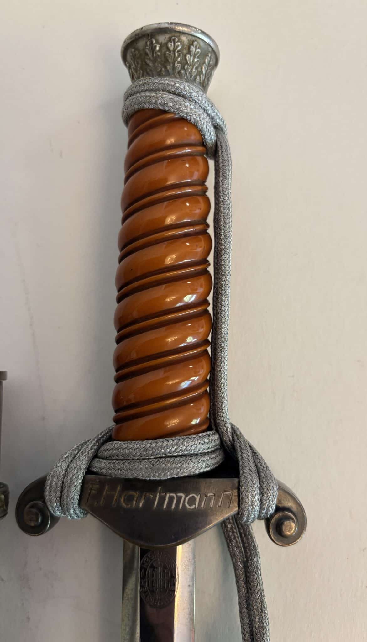 Personalized Army Dagger by Horster with Portepee (028) - Image 6