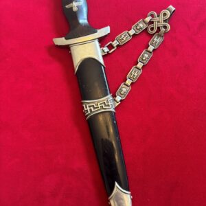 Rare Chained SS Dagger by Gottlieb Hammesfahr (096)