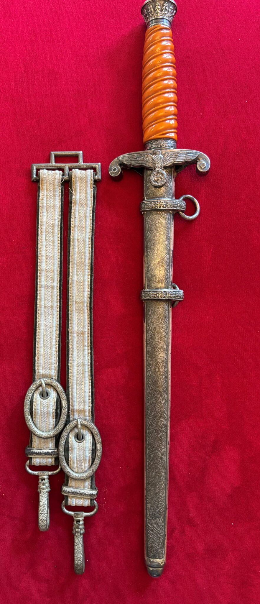 Army Dagger by WKC with Hangers (072)
