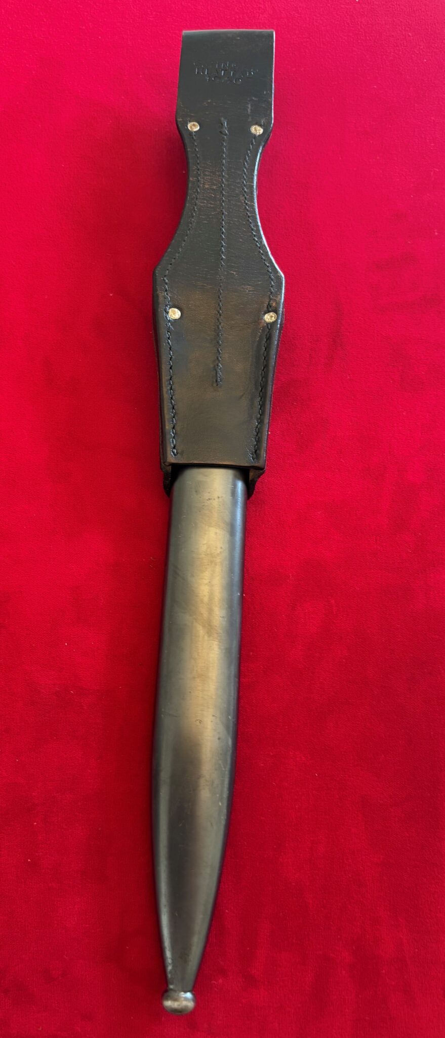 K98 Bayonet by Clemen & Jung with Frog (081) - Image 2
