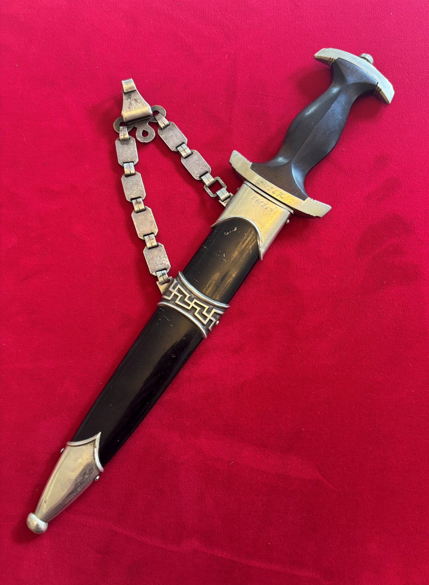 Rare Chained SS Dagger by Gottlieb Hammesfahr (096) - Image 2