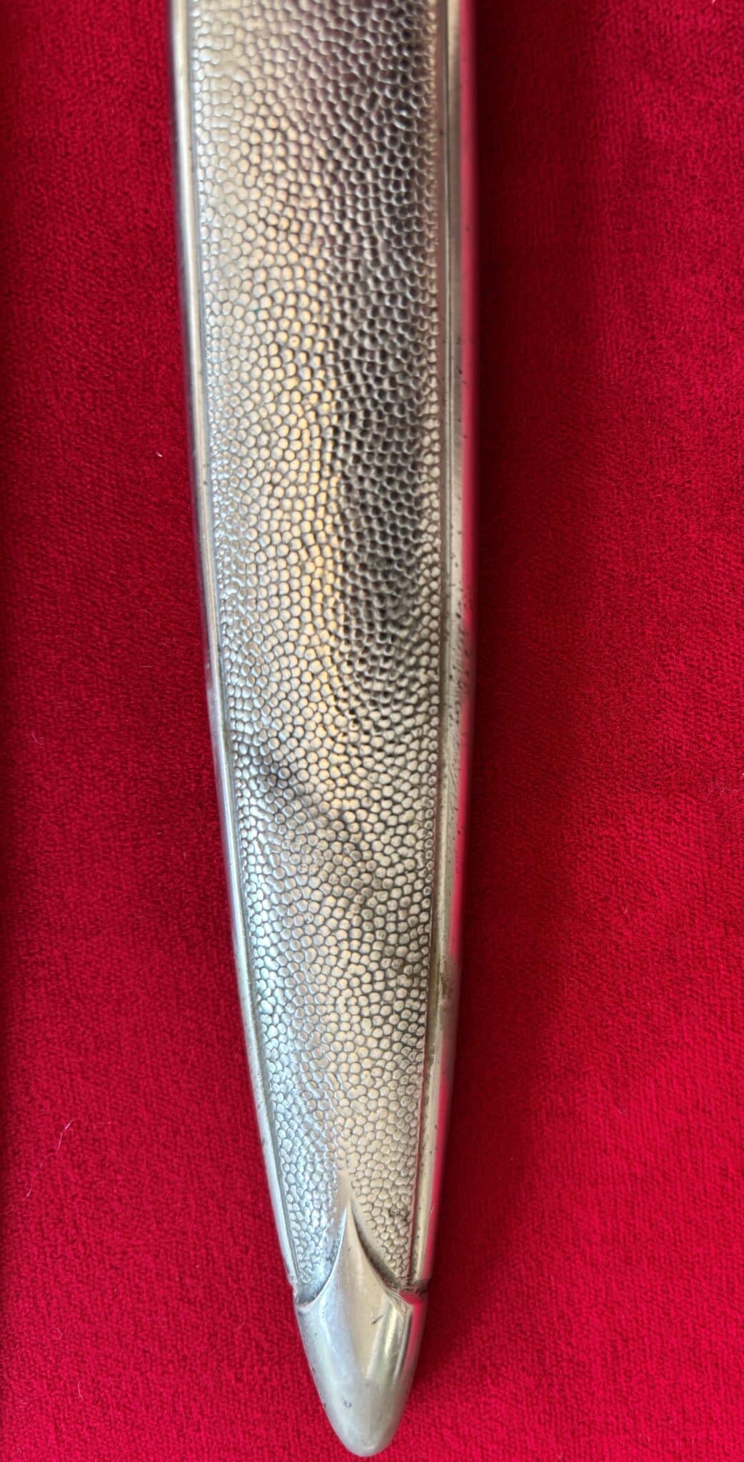 Red Cross Leader Dagger, No Maker, w/Hangers (067) - Image 4