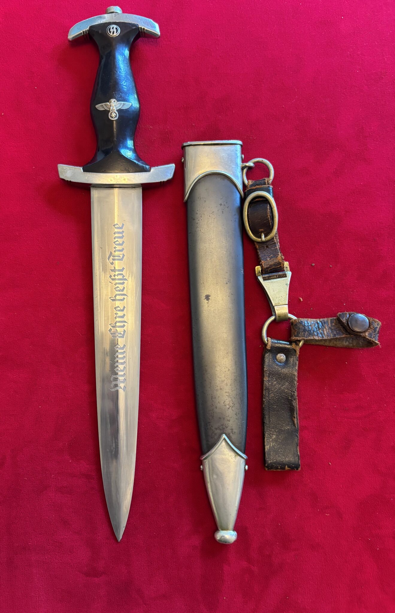 M33 SS Dagger with Hanger and Belt Loop (095) - Image 3