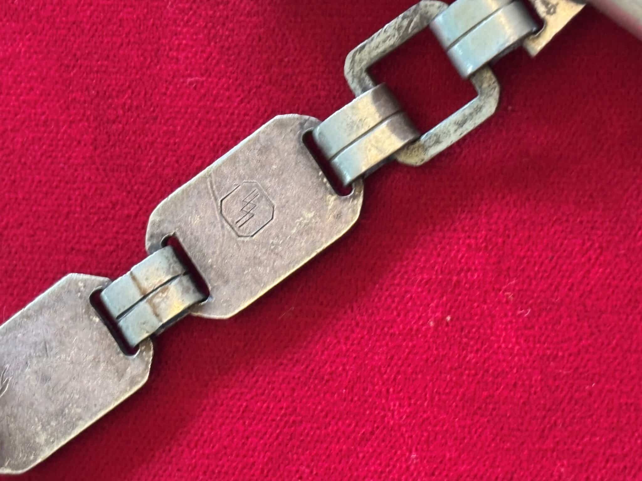 Rare Chained SS Dagger by Gottlieb Hammesfahr (096) - Image 4