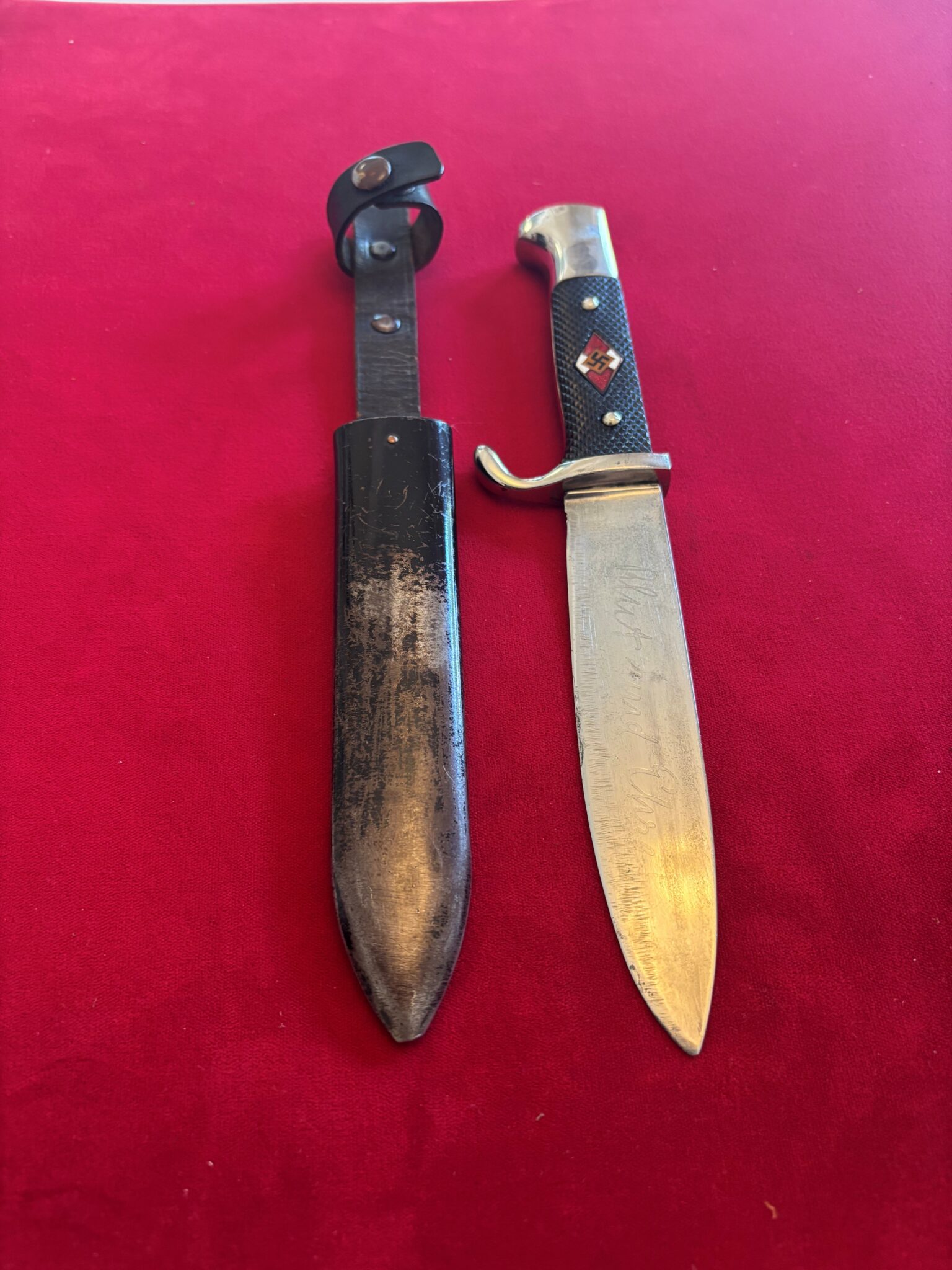 Early HJ Knife by Robert Klaas - Gesetzl. Geschultzt (102) - Image 4