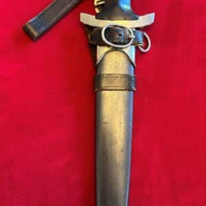 Early SS Dagger by Gottlieb Hammesfahr with Vertical Hanger and Belt Loop (075)