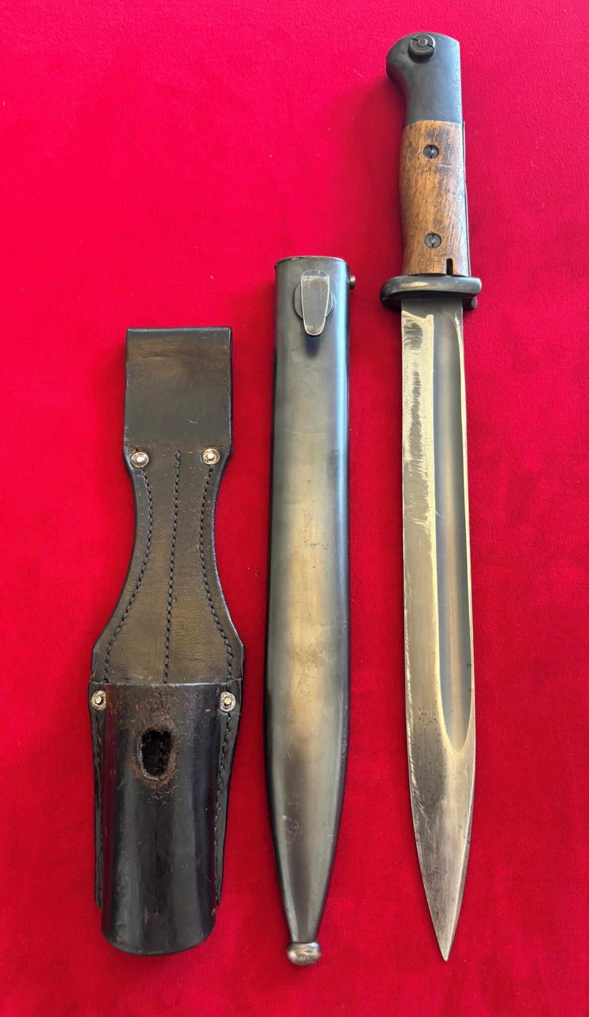 K98 Bayonet by Clemen & Jung with Frog (081) - Image 5