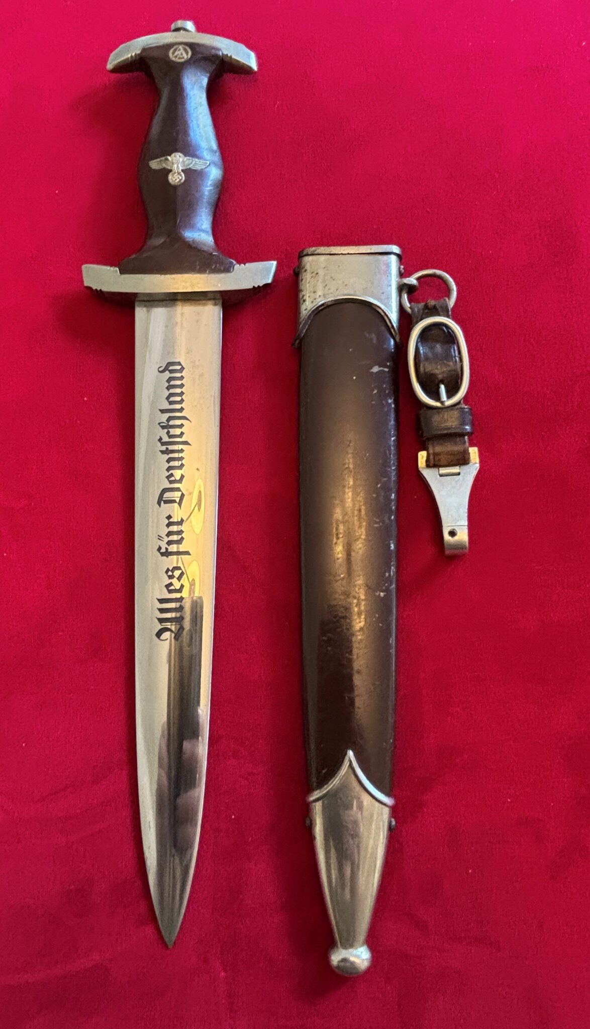 Early SA Dagger by SMF w/Hanger (092) - Image 6