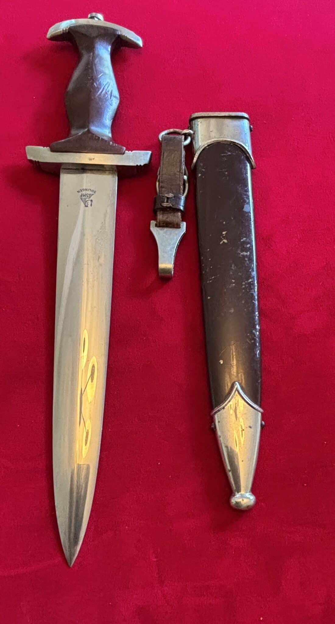 Early SA Dagger by SMF w/Hanger (092) - Image 7