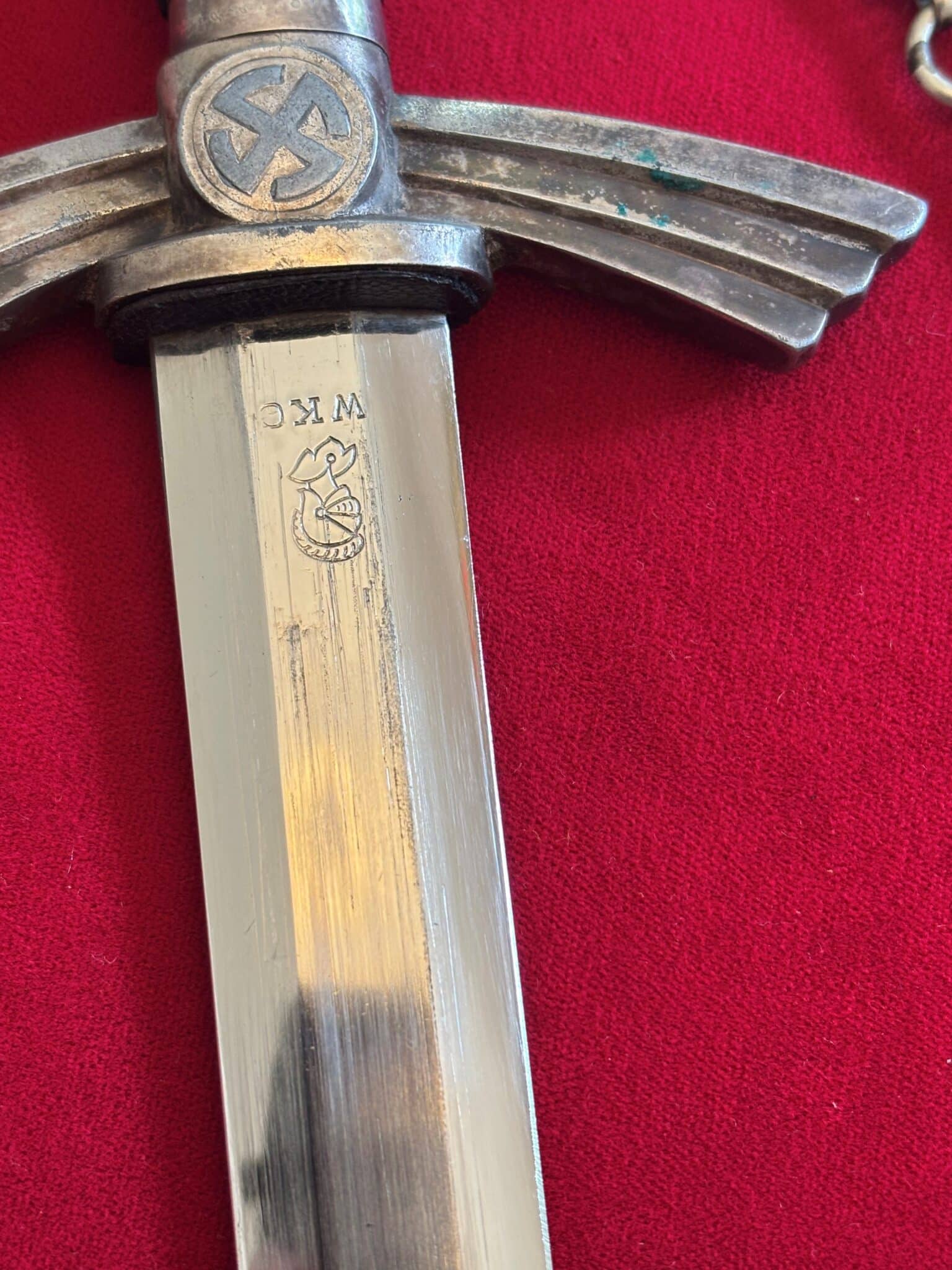 Early 1st Model Luftwaffe Dagger by WKC (098) - Image 8