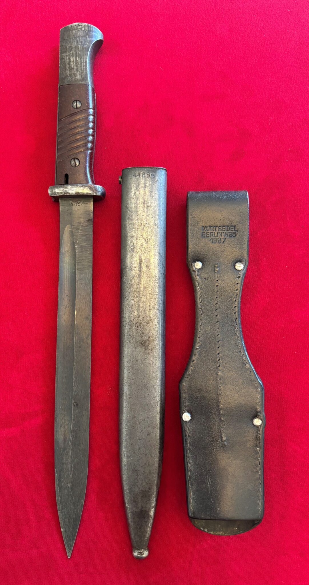 K98 Bayonet w/Frog (082) - Image 8