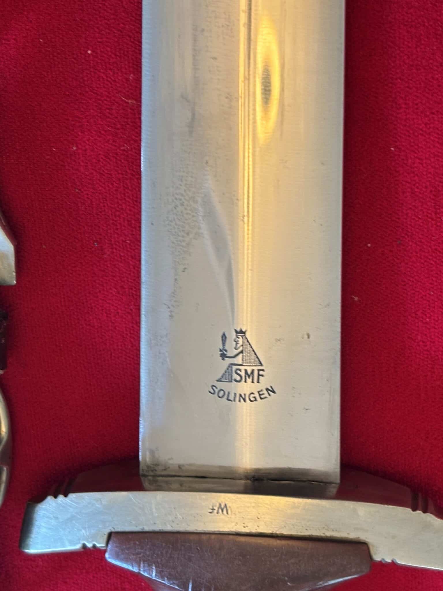 Early SA Dagger by SMF w/Hanger (092) - Image 8