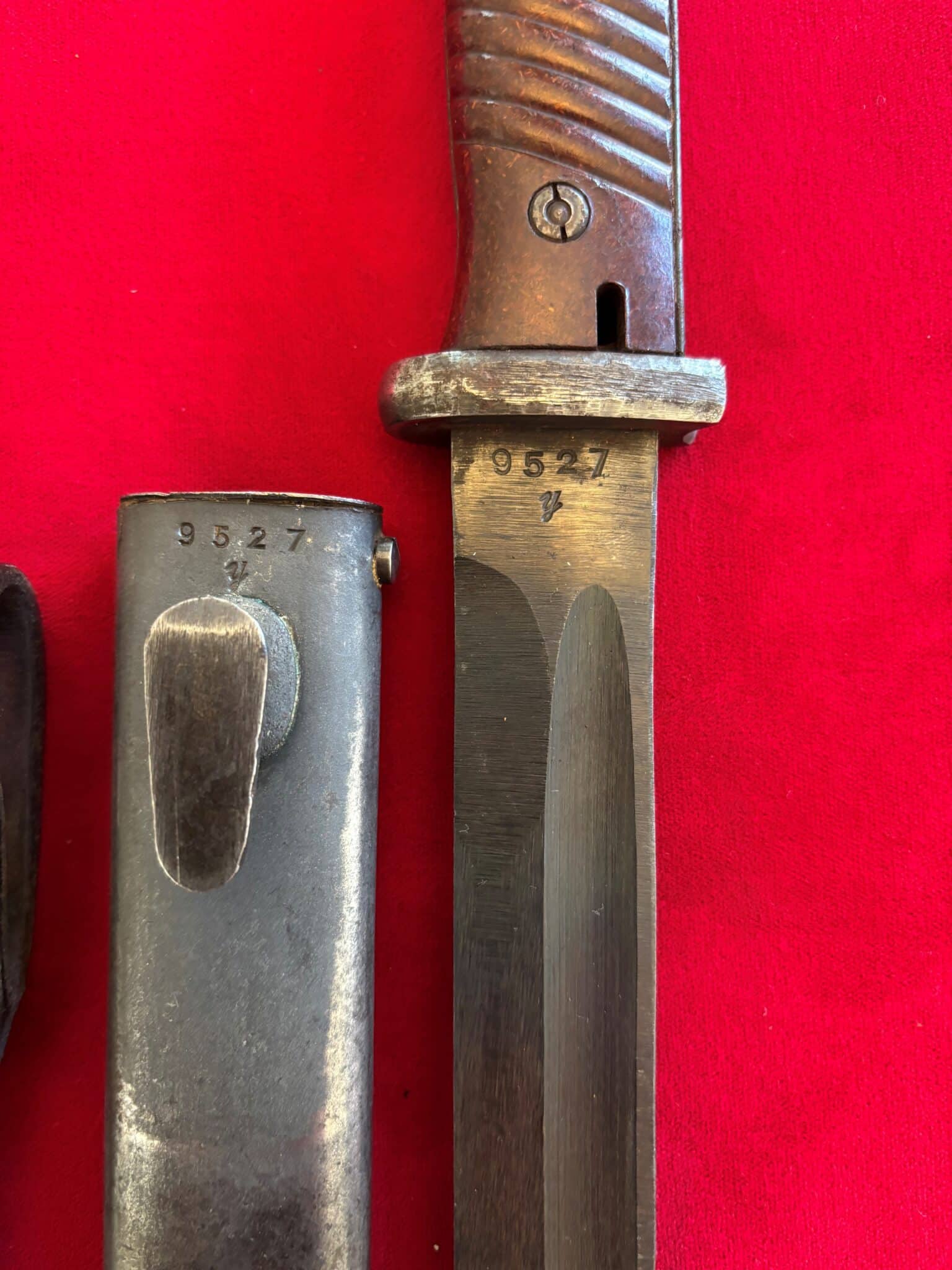 K98 Bayonet w/Frog (082) - Image 9