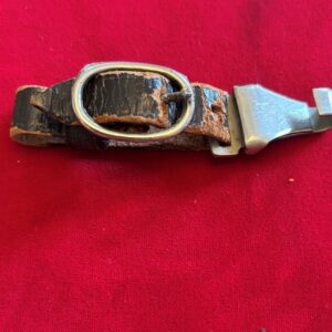SS/NSKK Single Strap Black Leather Dagger Hanger (33713)