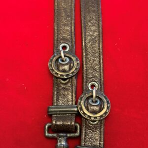 TeNo Officer Brown Leather Hangers (33715)