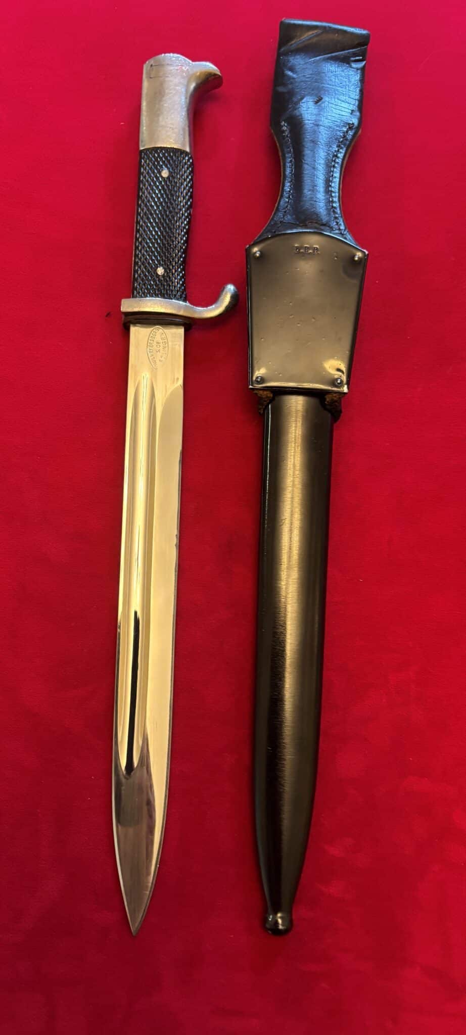 Postal Bayonet with Frog by Paul Weyersberg (33698) - Image 3
