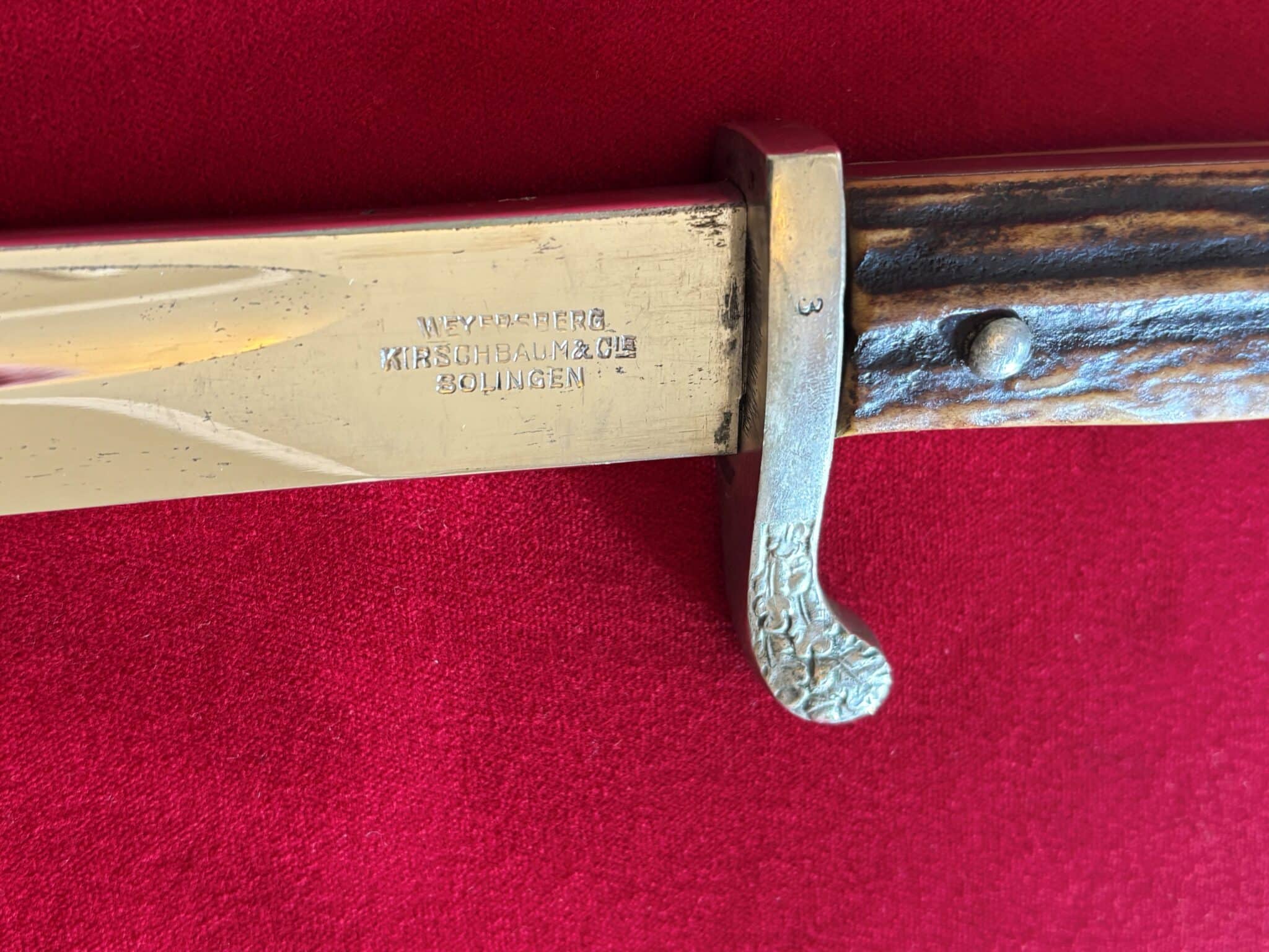 Rural Police Bayonet w/Frog by Paul Weyersberg (33702) - Image 8