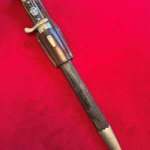 Long Third Reich Municipal Police Bayonet w/Frog by Weyersberg (33704)