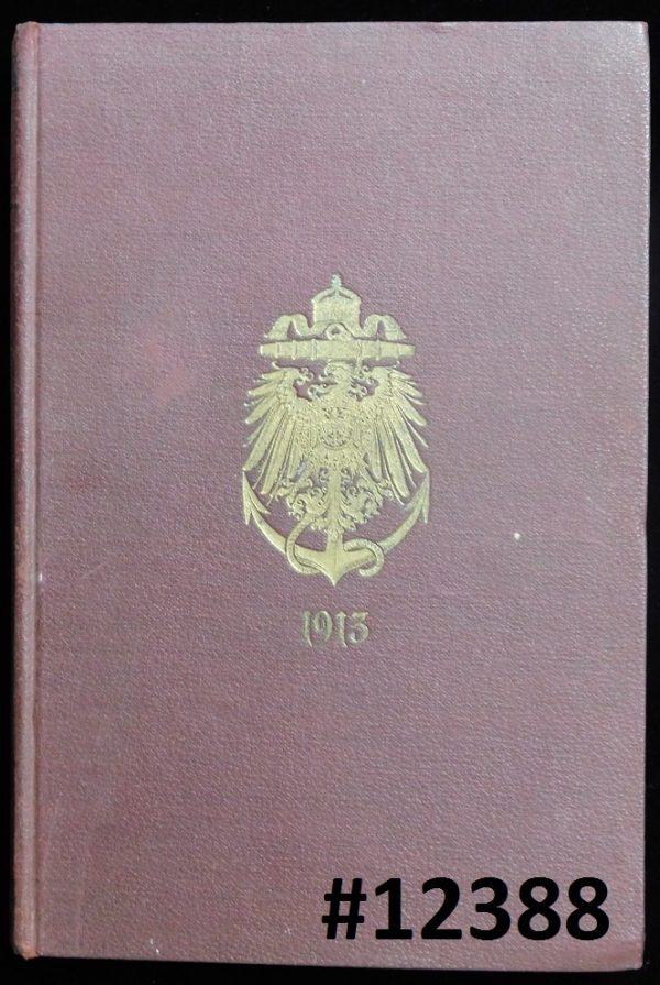 1913 Rangliste der Kaizerlichen Marine (#12388) (#16588)