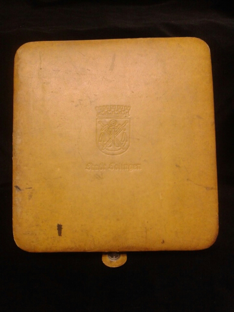 Cased Non-Portable Award from the City of Solingen (#12932)