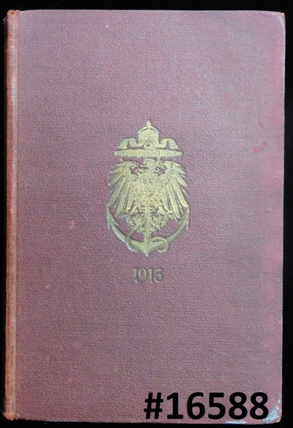 1913 Rangliste der Kaizerlichen Marine (#12388) (#16588)