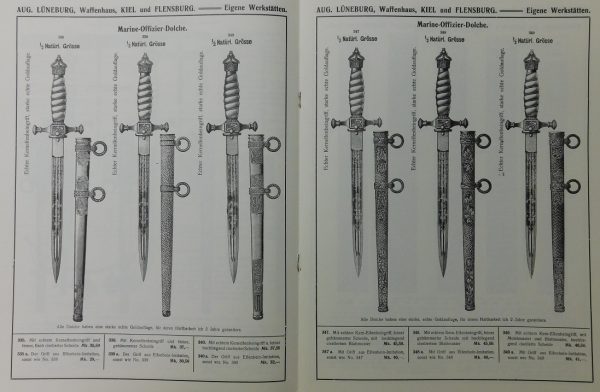 Reproduction August Luneburg Sales Catalog (#17088)