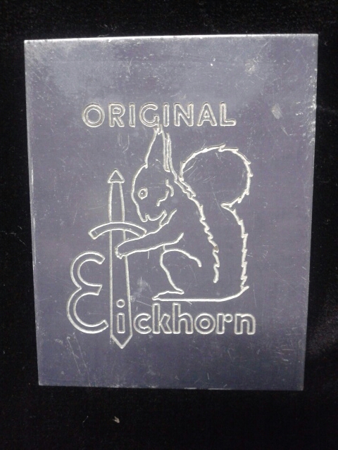 Carl Eickhorn Smoked Glass Advertising Mirror (#22154)