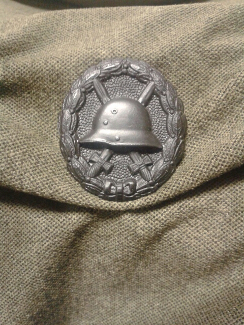 Unissued 1914 Wound Badge in Black w/Original Tissue Wrap (#23927)