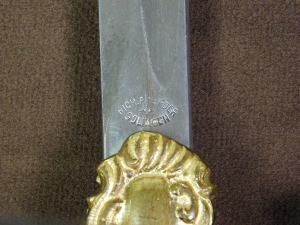 Ultra Rare Model 1007 Lion Head Sword w/Unique Langet (#24539)