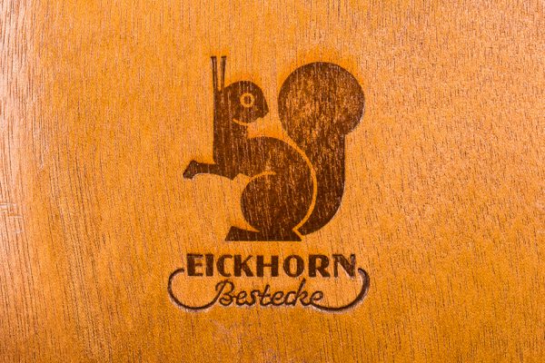 Cased Eickhorn Stainless Steel Flatware (Besteck) Set (#24839)
