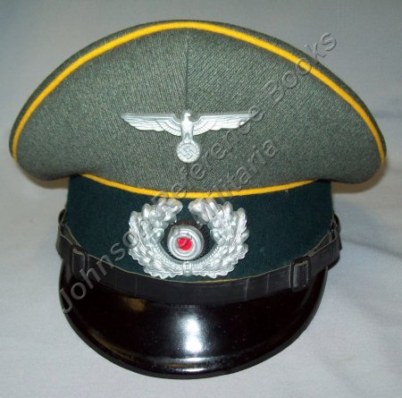 Cavalry Officer's Visor Cap (#25205A)