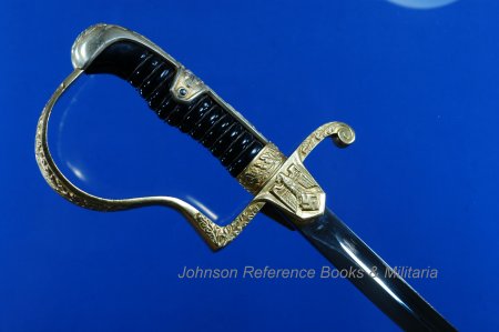 Third Reich Army Dove Head Sword w/Unique Langets (#26805)