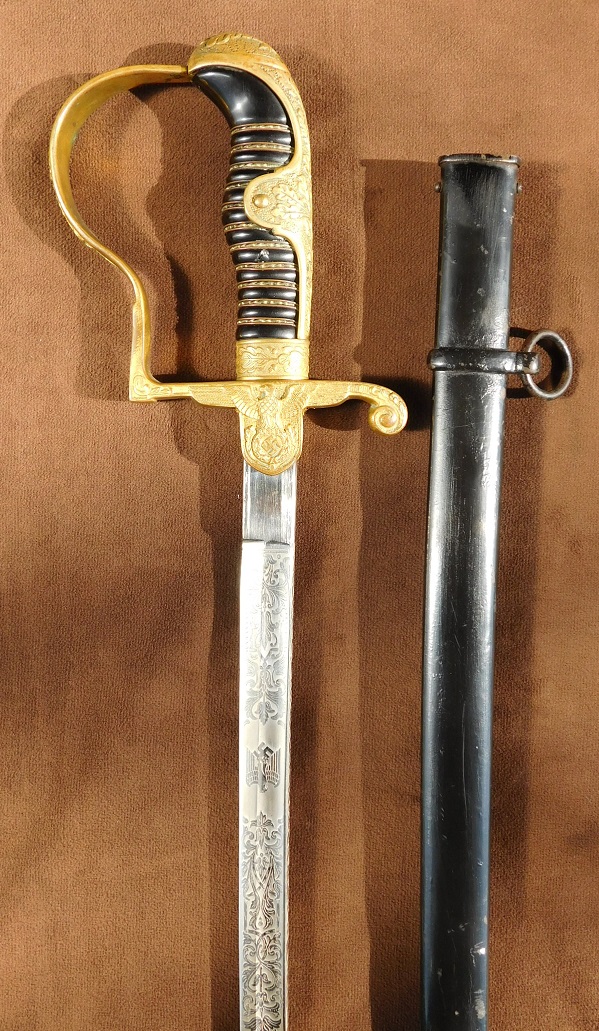 Army Double Etched Sword (#27525)