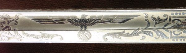 Army Double Etched Sword (#27525)