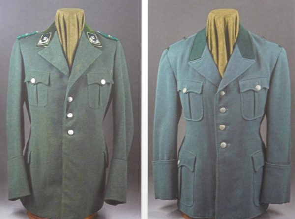Third Reich State Forestry Official’s Service Uniform w/Belt, Holster & Deluxe Senior Forestry Hirschfänger (#27545)